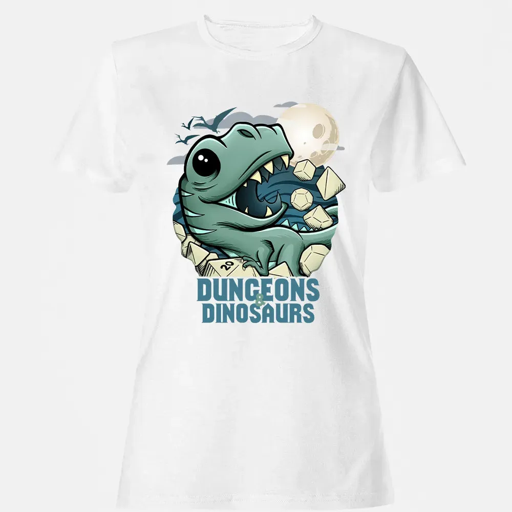 Dungeons Dinosaurs Women's T-shirt - 16