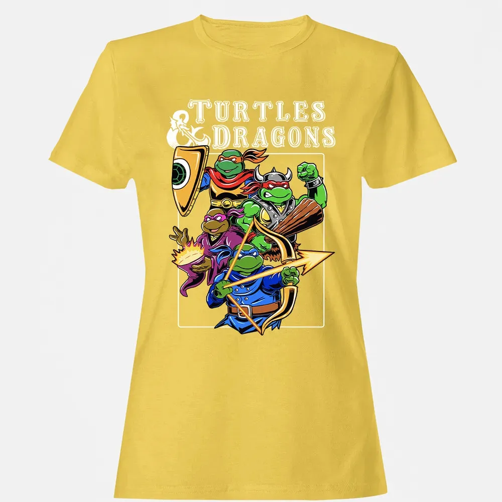 Turtles & Dragons Women's T-shirt - 4