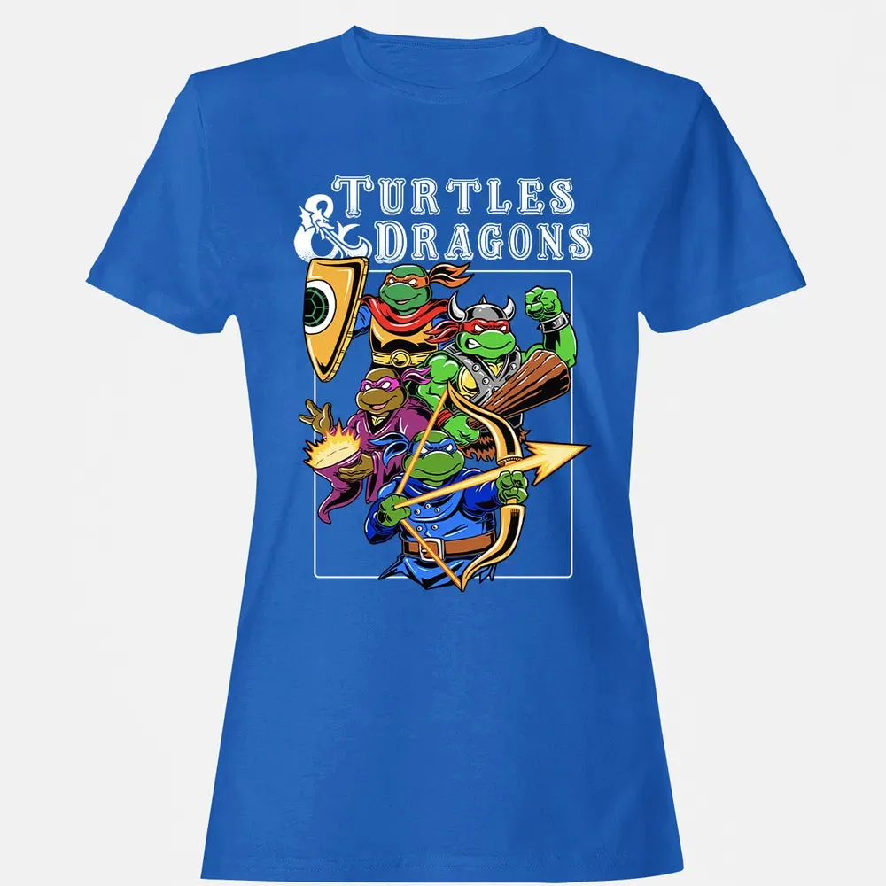 Turtles & Dragons Women's T-shirt - 14