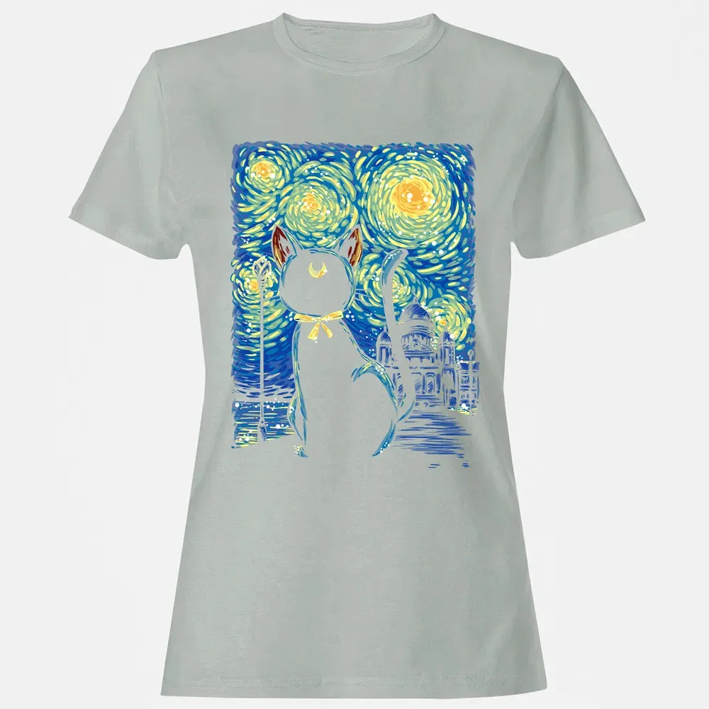 Clair In Starry Night Women's T-shirt - 2