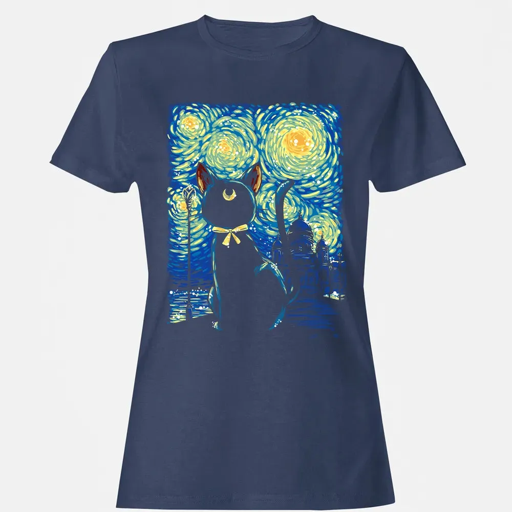 Clair In Starry Night Women's T-shirt - 10