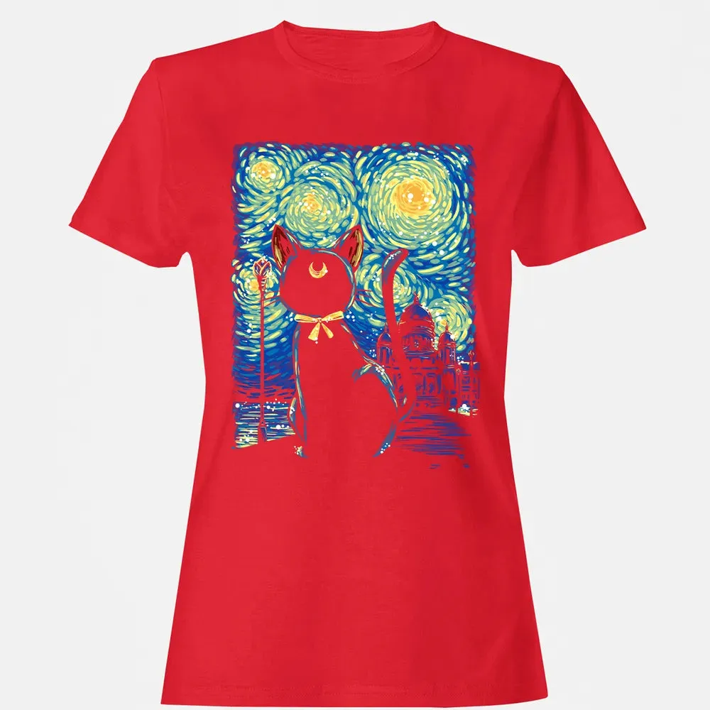 Clair In Starry Night Women's T-shirt - 13