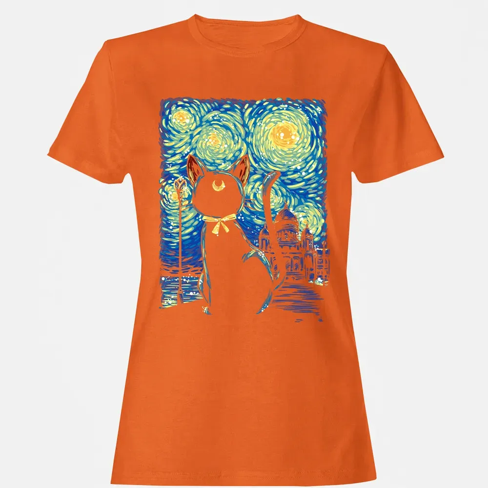 Clair In Starry Night Women's T-shirt - 11