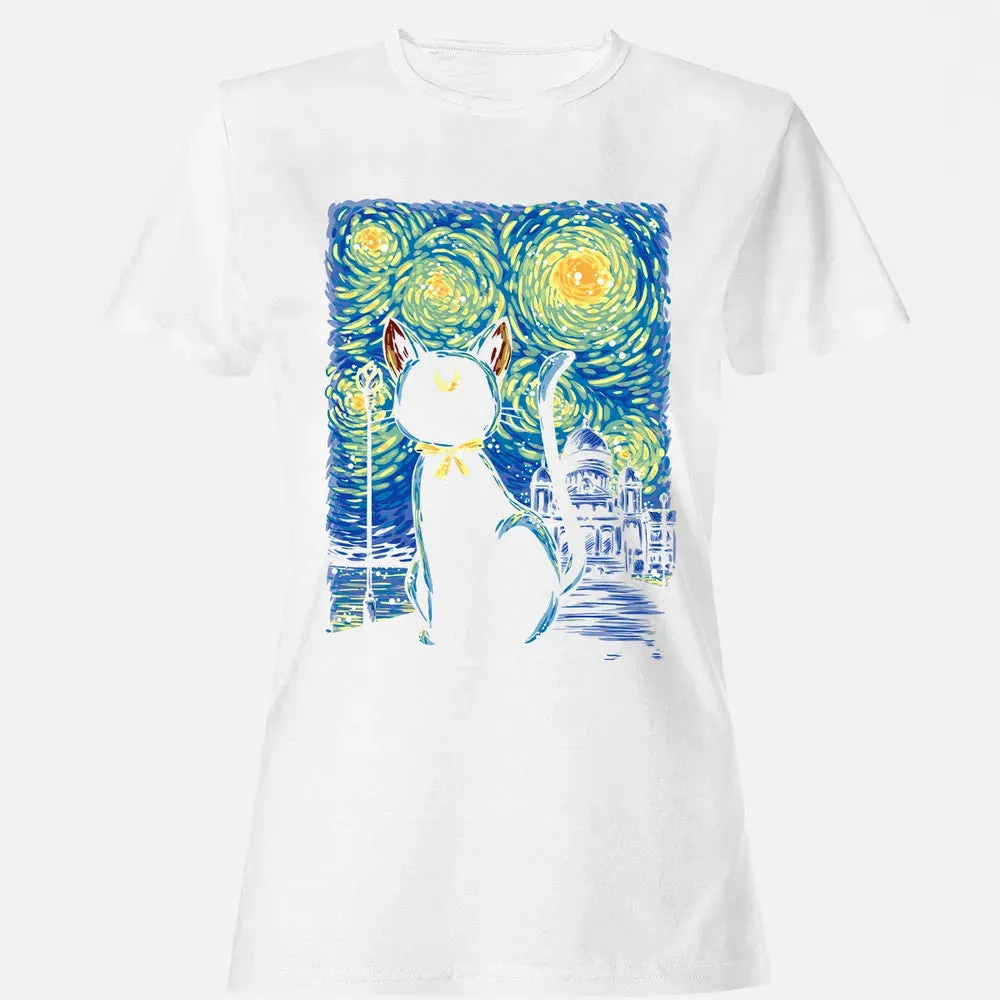 Clair In Starry Night Women's T-shirt - 16