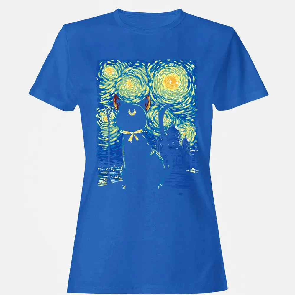 Clair In Starry Night Women's T-shirt - 14