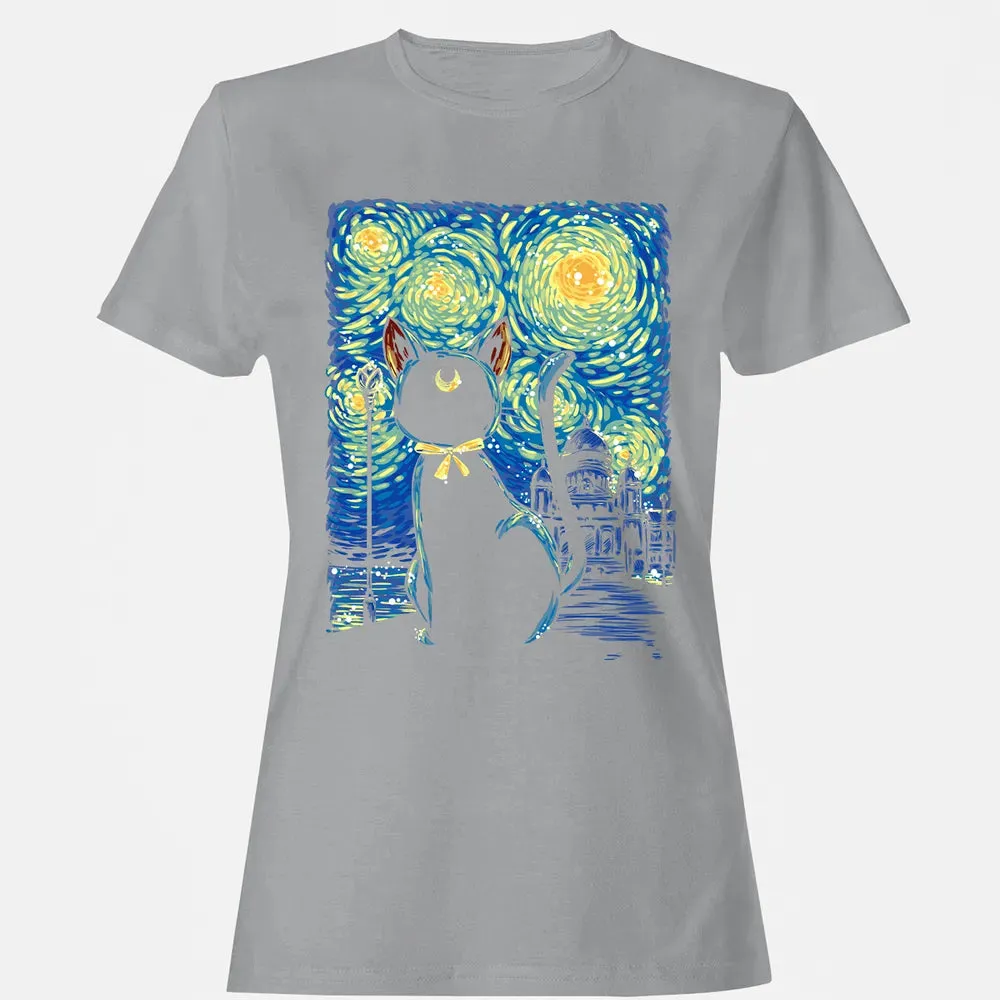 Clair In Starry Night Women's T-shirt - 15