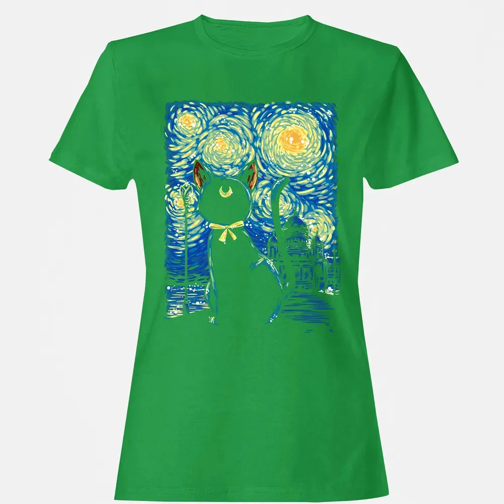 Clair In Starry Night Women's T-shirt - 7