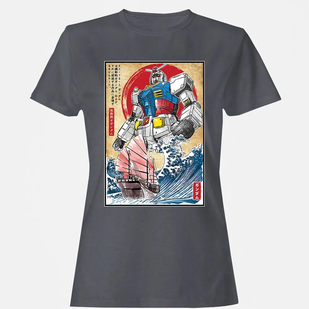 RX 78 2 Gundam in Japan Women's T-shirt - 5