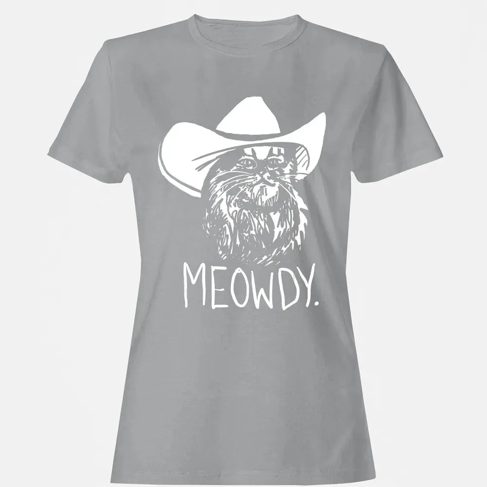 Meowdy Texas Cat Meme Women's T-shirt - 15