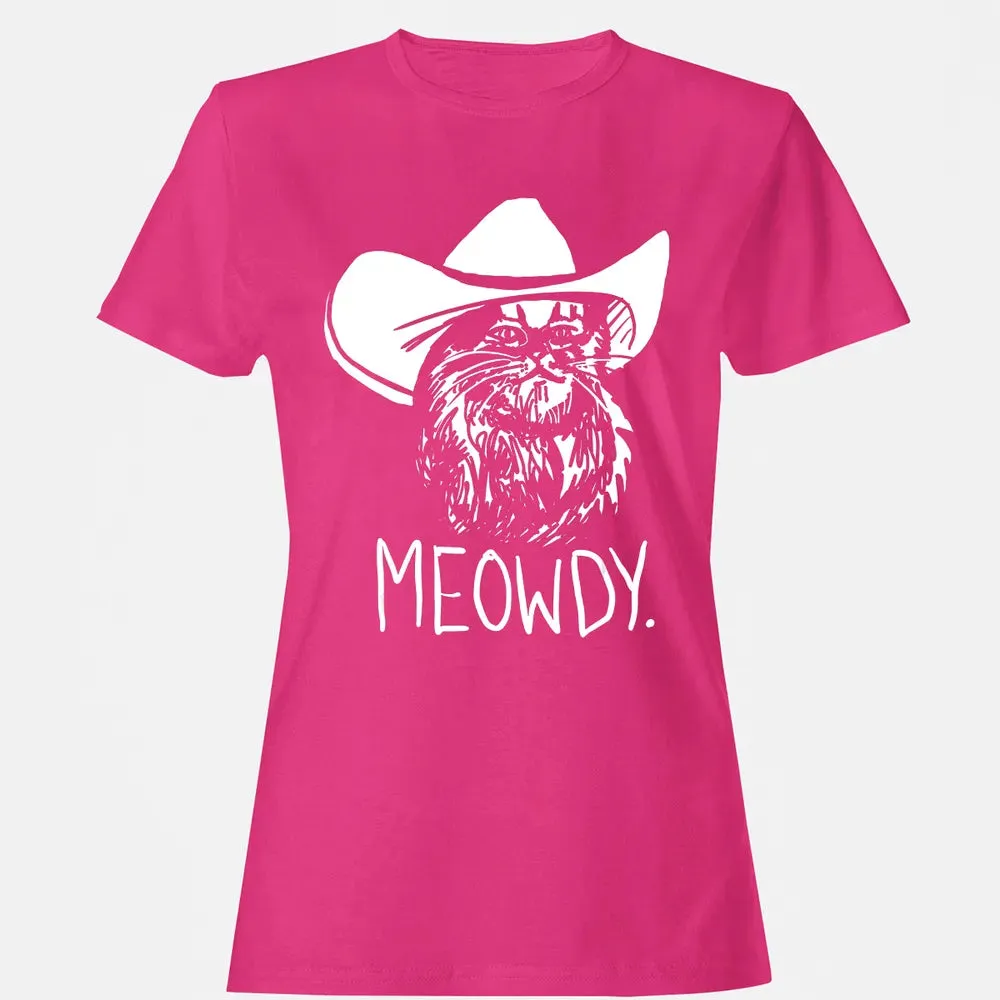 Meowdy Texas Cat Meme Women's T-shirt - 6