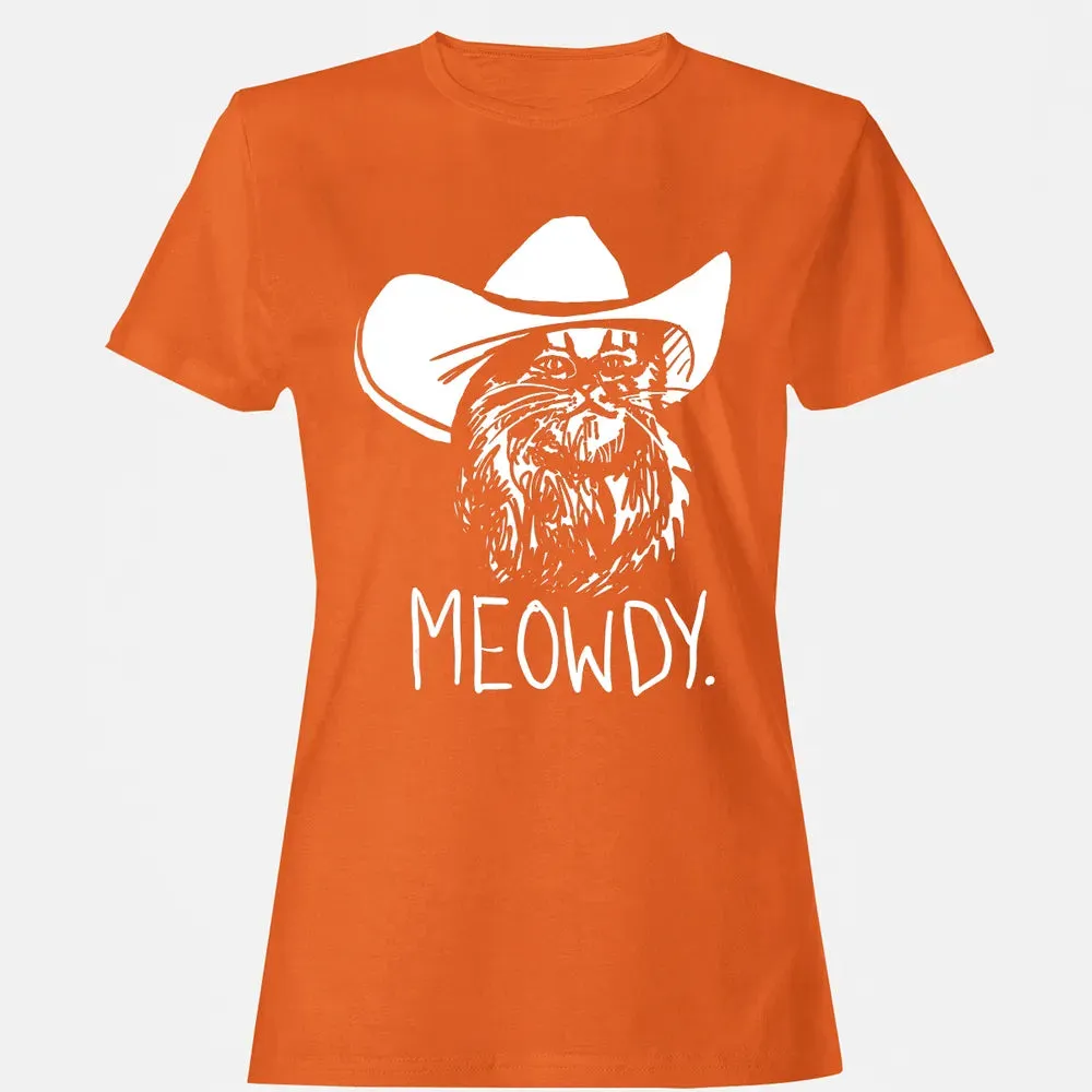 Meowdy Texas Cat Meme Women's T-shirt - 11