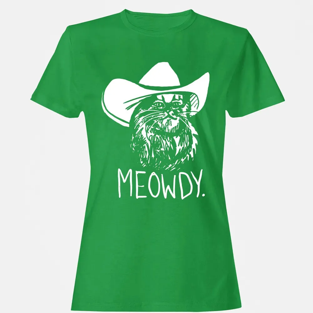 Meowdy Texas Cat Meme Women's T-shirt - 7
