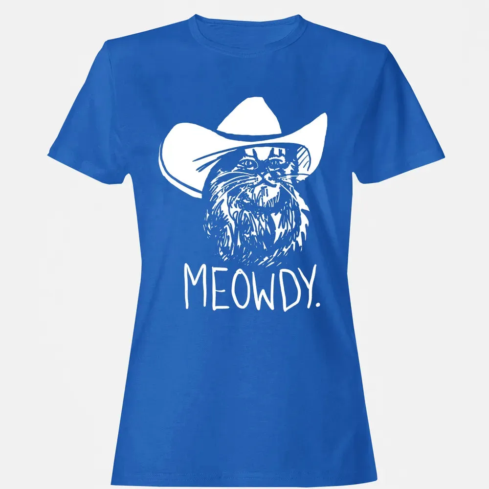 Meowdy Texas Cat Meme Women's T-shirt - 14