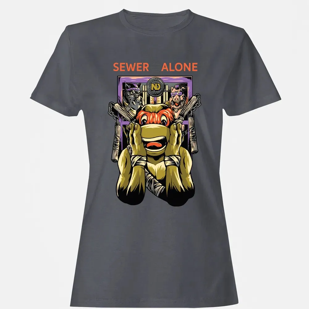 Sewer Alone Women's T-shirt - 5
