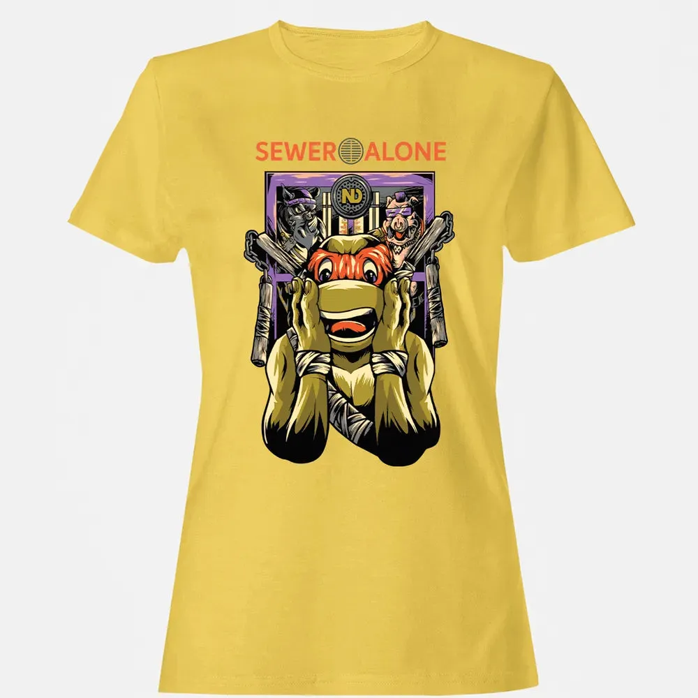 Sewer Alone Women's T-shirt - 4