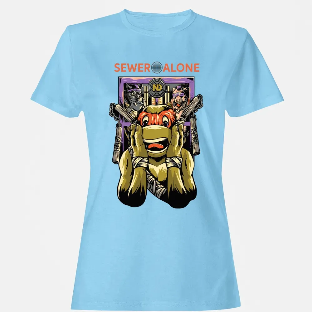 Sewer Alone Women's T-shirt - 8