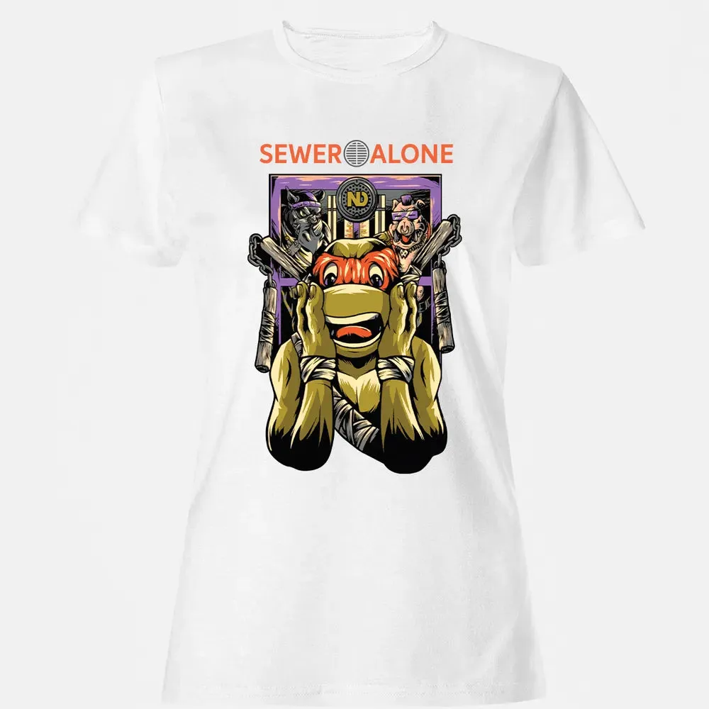 Sewer Alone Women's T-shirt - 16