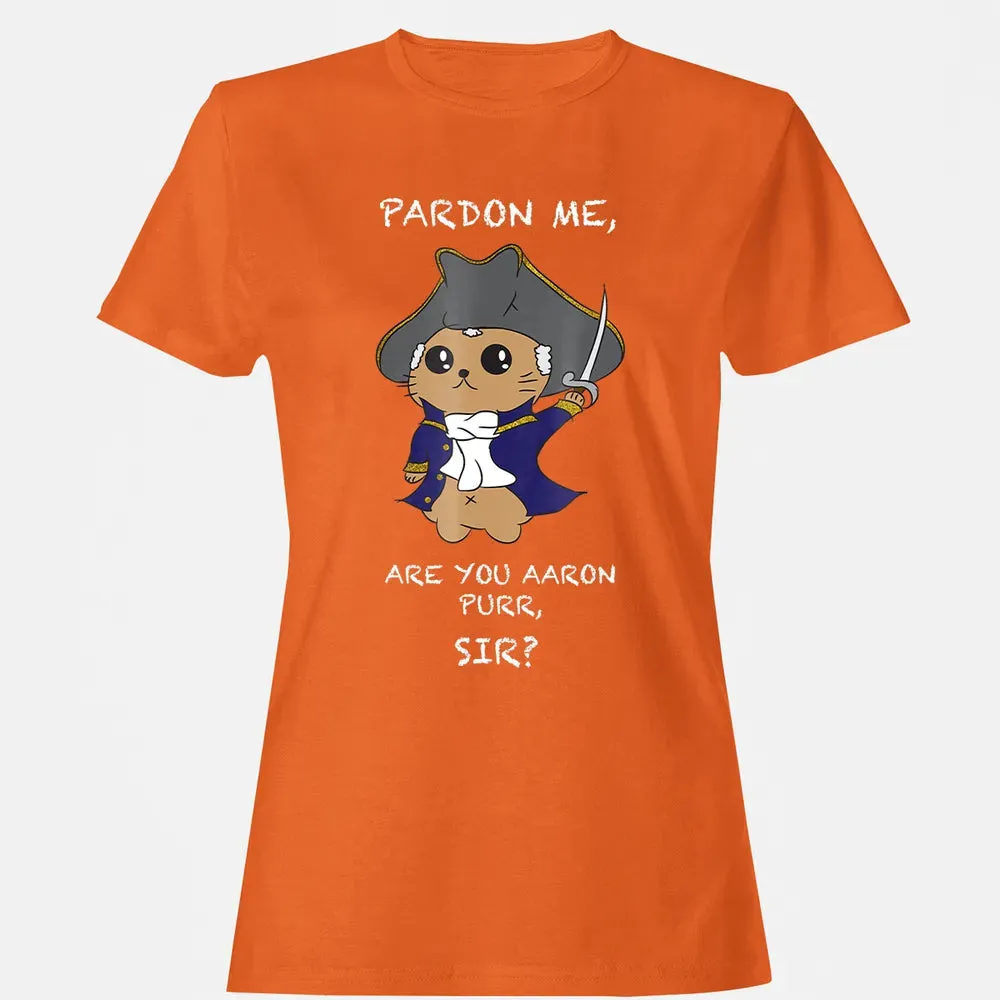 Cute Hamilton Cat Women's T-shirt - 11