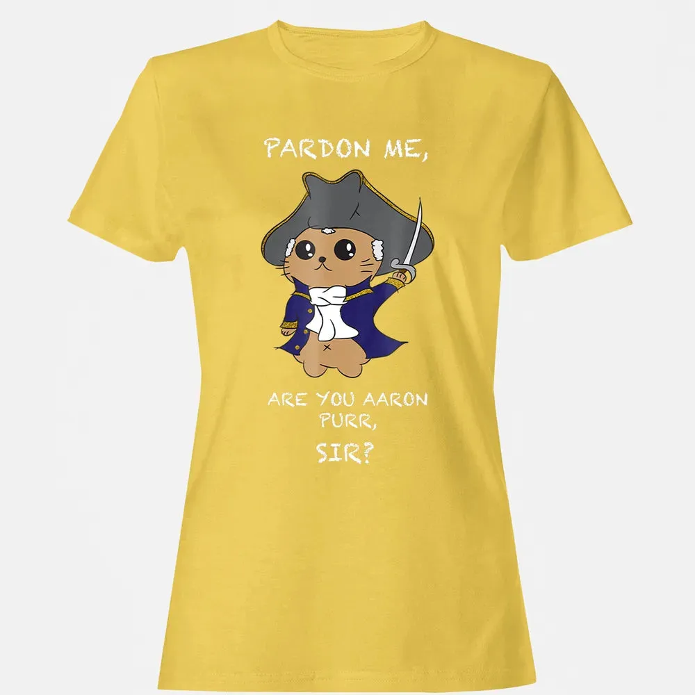 Cute Hamilton Cat Women's T-shirt - 4