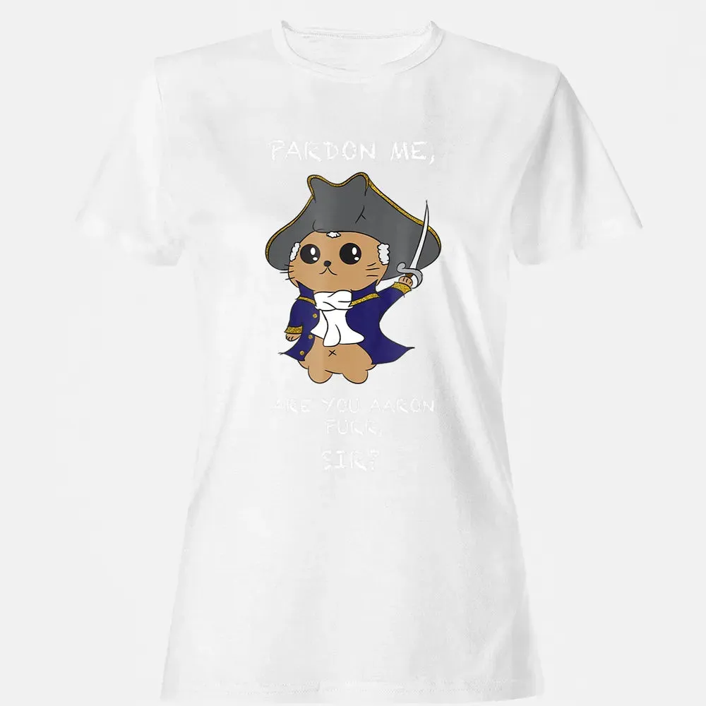 Cute Hamilton Cat Women's T-shirt - 16