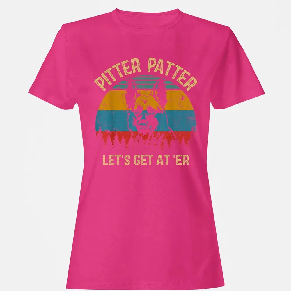 Funny Pitter Vintage Patter German Shepherd 2 Women's T-shirt - 6