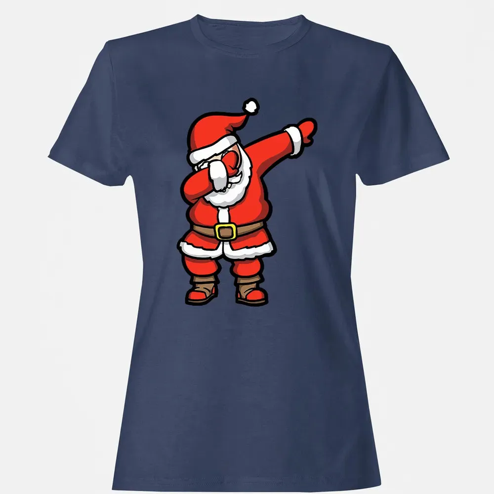 Dabbing Santa Women's T-shirt - 10