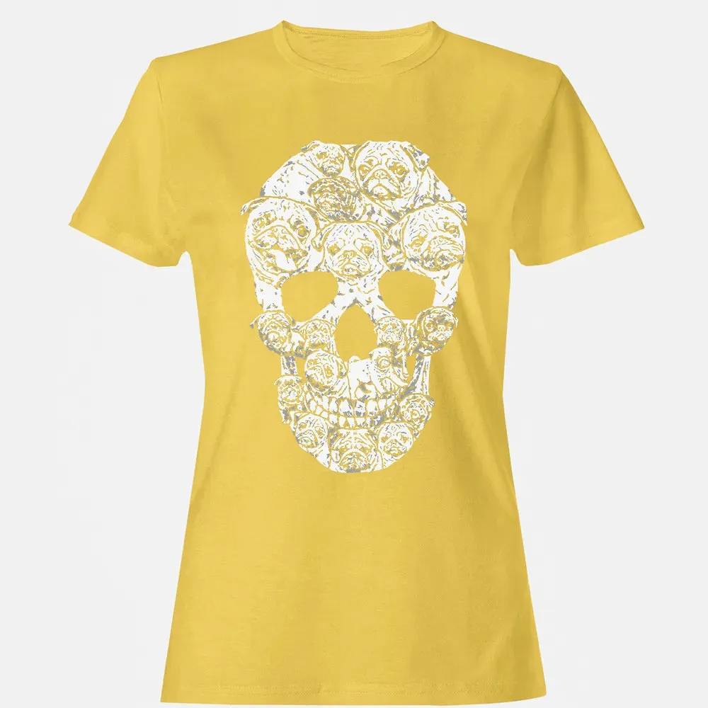 Pug Skull Women's T-shirt - 4