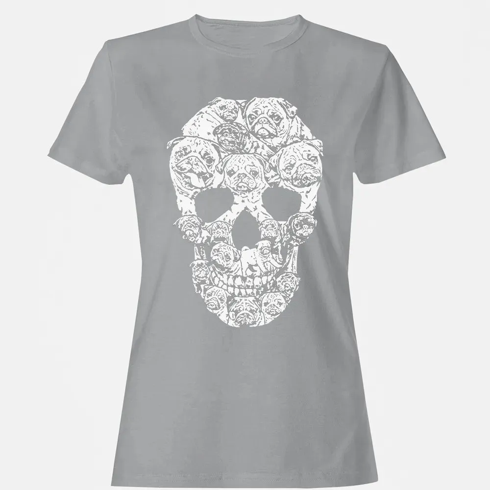 Pug Skull Women's T-shirt - 15