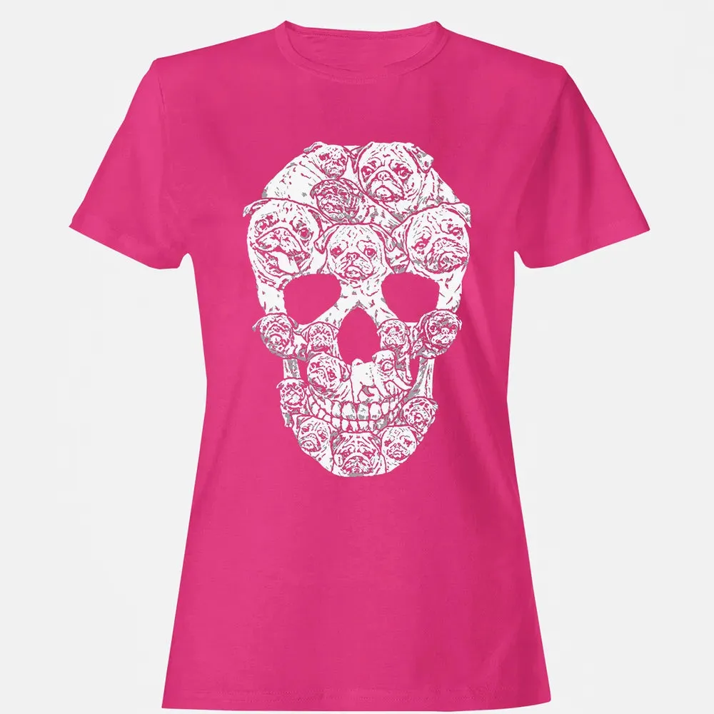 Pug Skull Women's T-shirt - 6