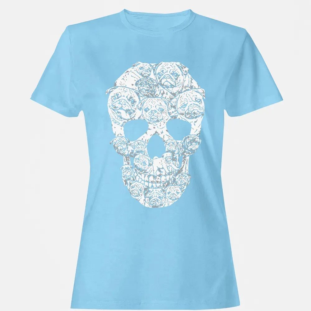 Pug Skull Women's T-shirt - 8