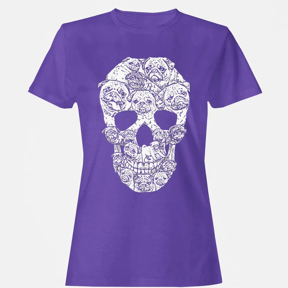 Pug Skull Women's T-shirt - 12