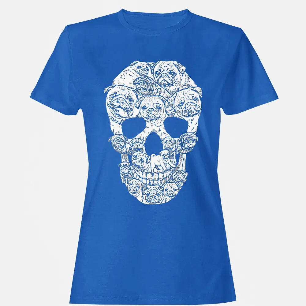 Pug Skull Women's T-shirt - 14
