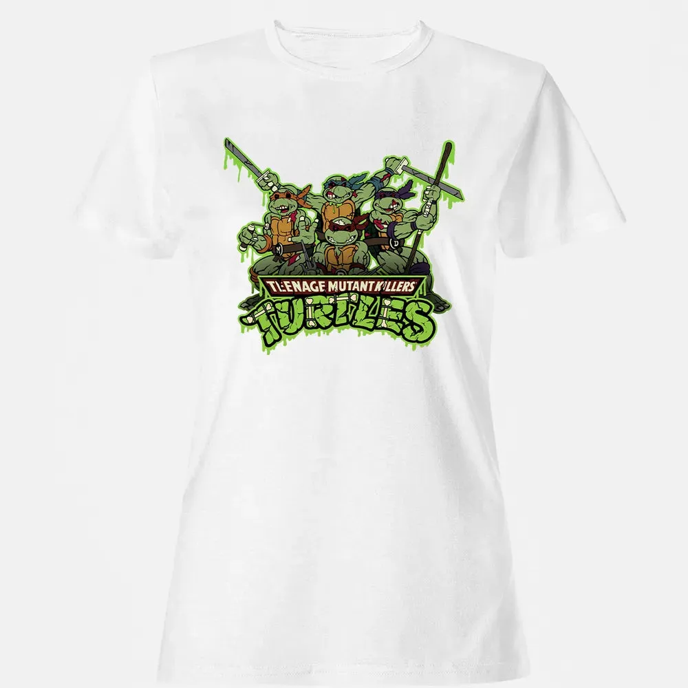 nage Mutant Killers Turtles Women's T-shirt - 16