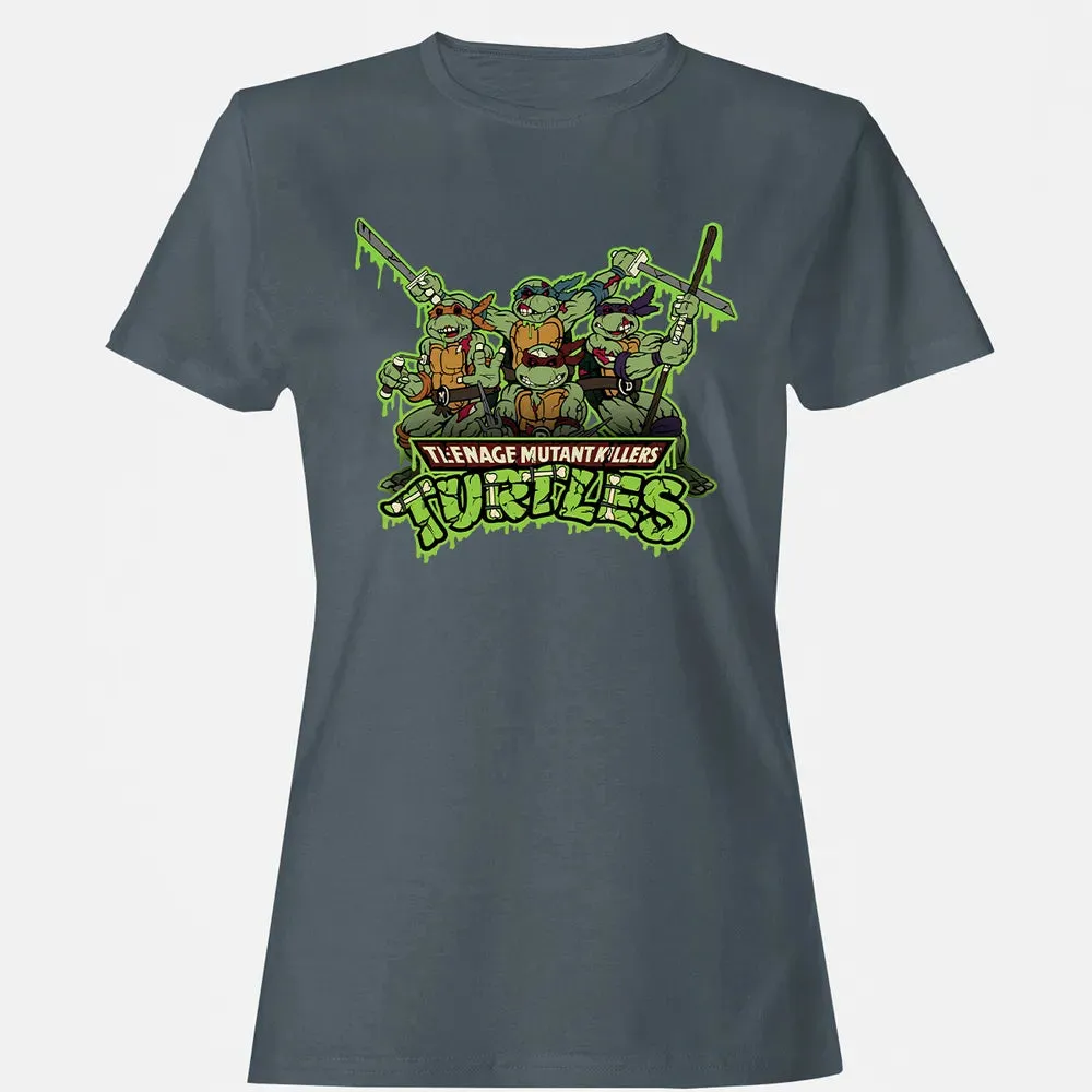 nage Mutant Killers Turtles Women's T-shirt - 3