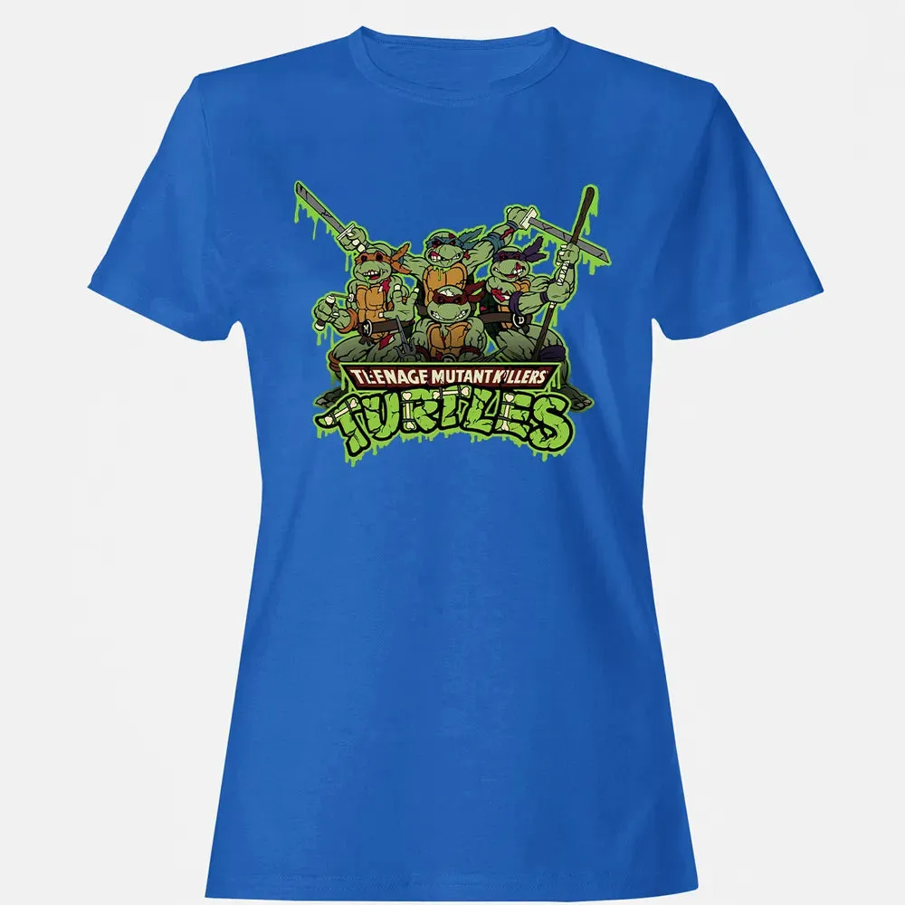 nage Mutant Killers Turtles Women's T-shirt - 14