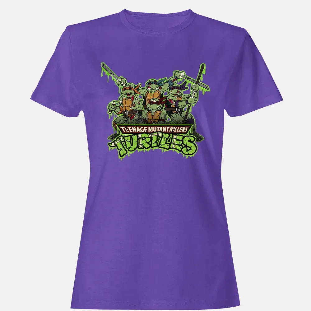 nage Mutant Killers Turtles Women's T-shirt - 12