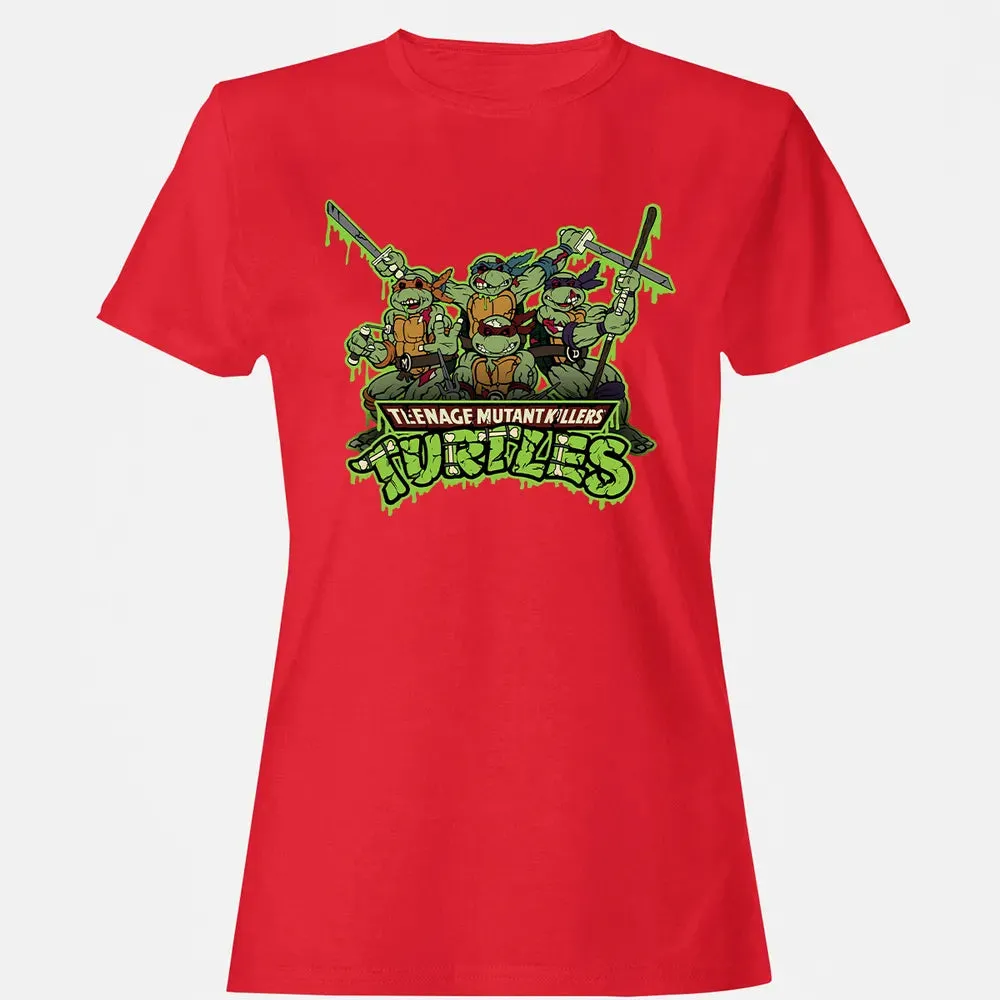 nage Mutant Killers Turtles Women's T-shirt - 13