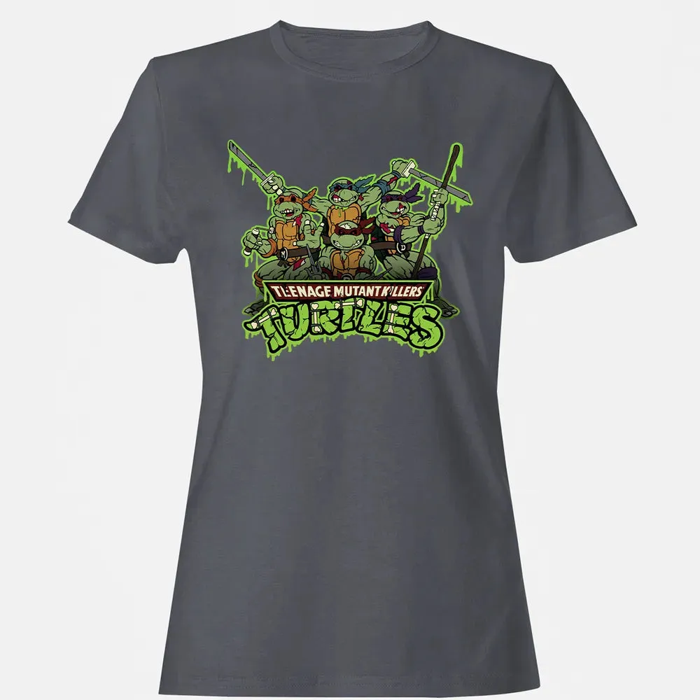 nage Mutant Killers Turtles Women's T-shirt - 5