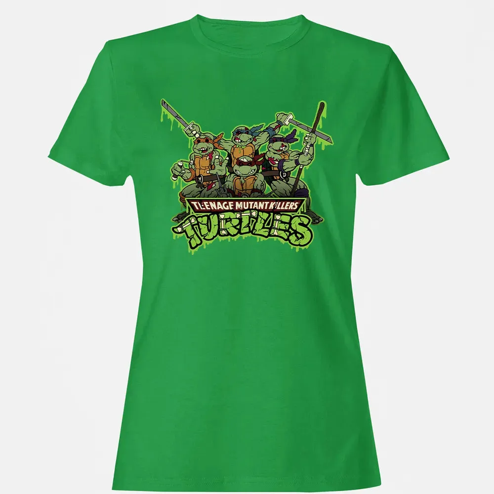nage Mutant Killers Turtles Women's T-shirt - 7