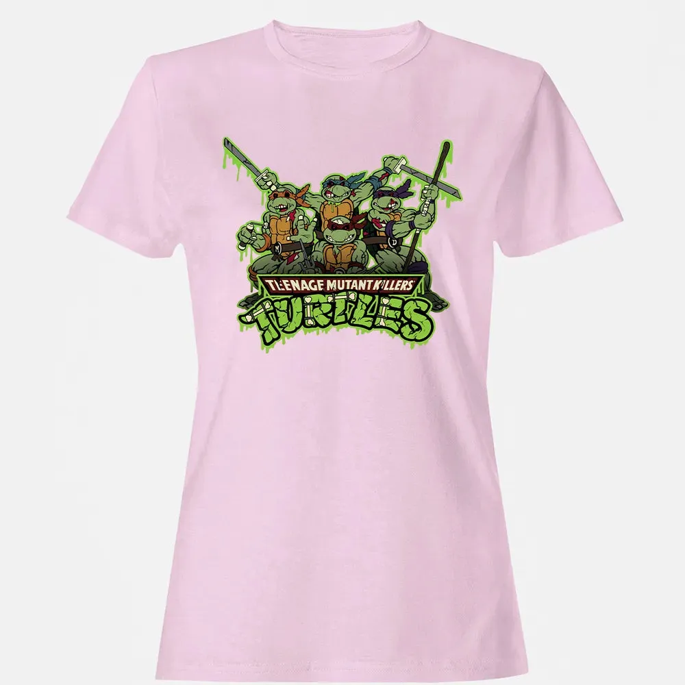 nage Mutant Killers Turtles Women's T-shirt - 9