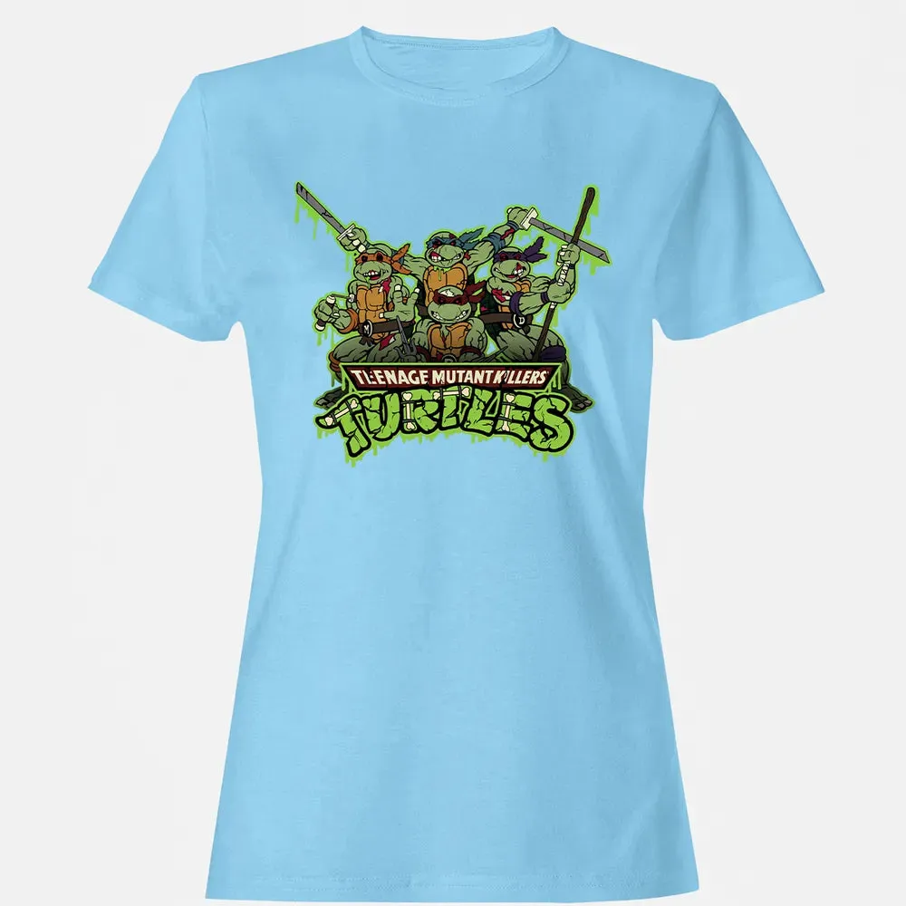 nage Mutant Killers Turtles Women's T-shirt - 8