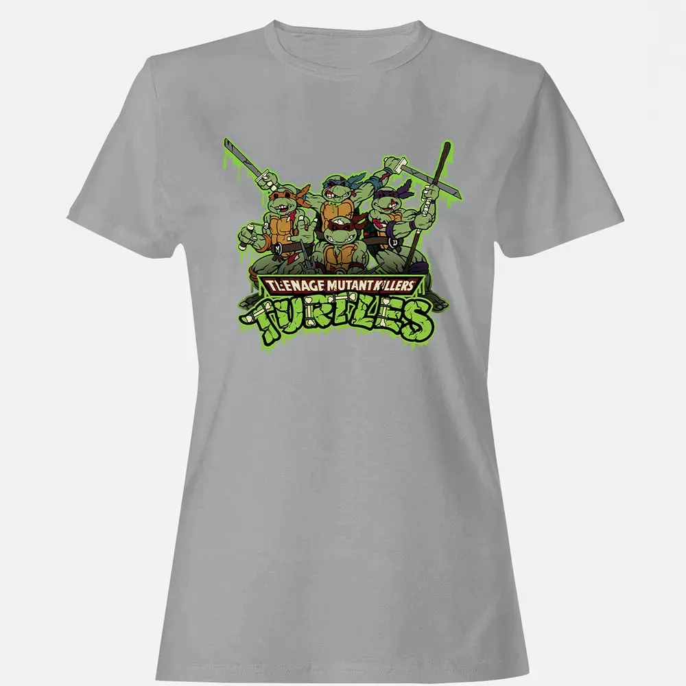 nage Mutant Killers Turtles Women's T-shirt - 15