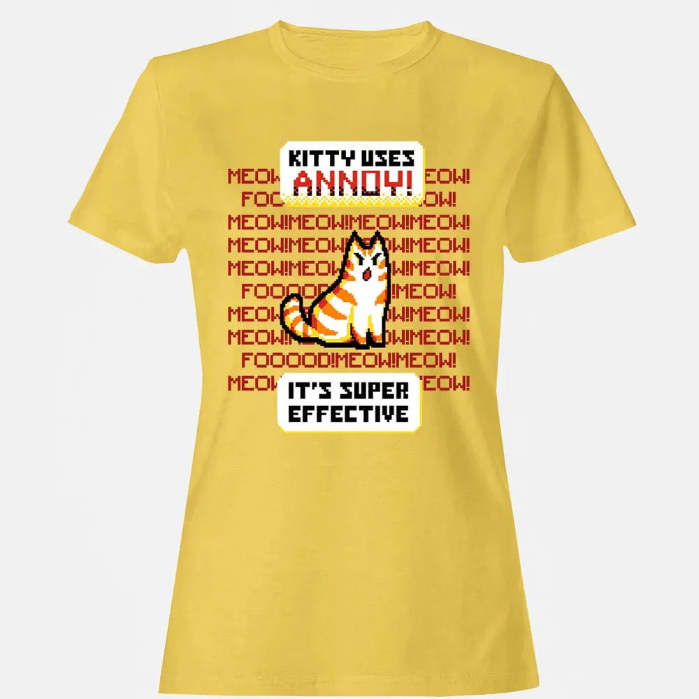 Kitty Uses Annoy Women's T-shirt - 4