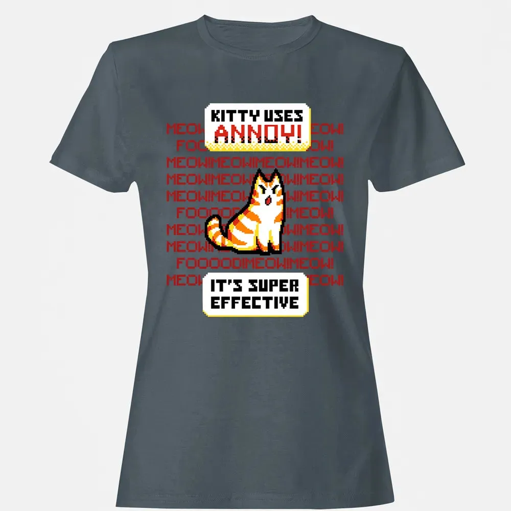 Kitty Uses Annoy Women's T-shirt - 3
