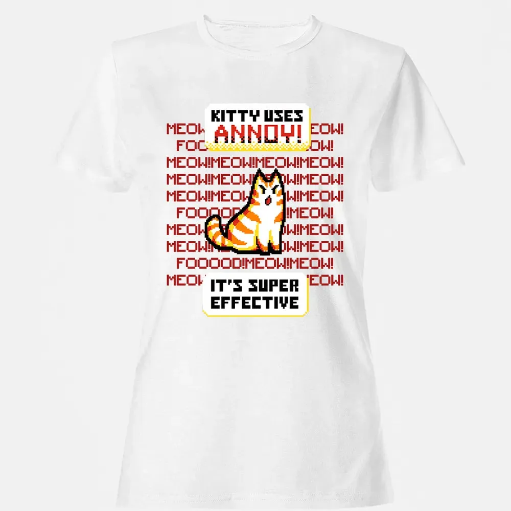 Kitty Uses Annoy Women's T-shirt - 16