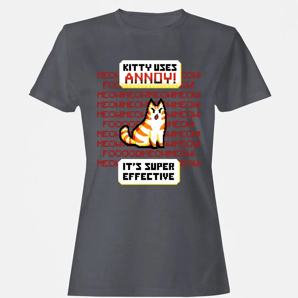 Kitty Uses Annoy Women's T-shirt - 5