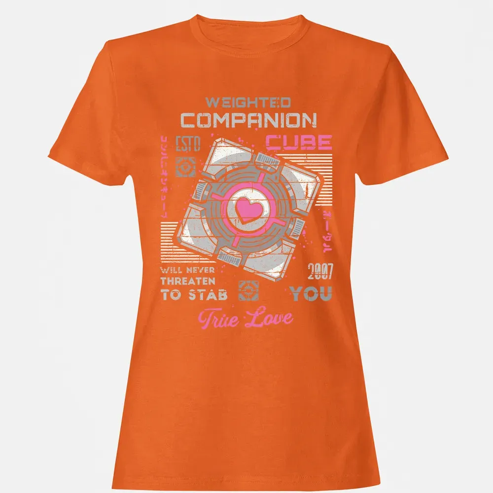 Weighted Companion Cube Women's T-shirt - 11