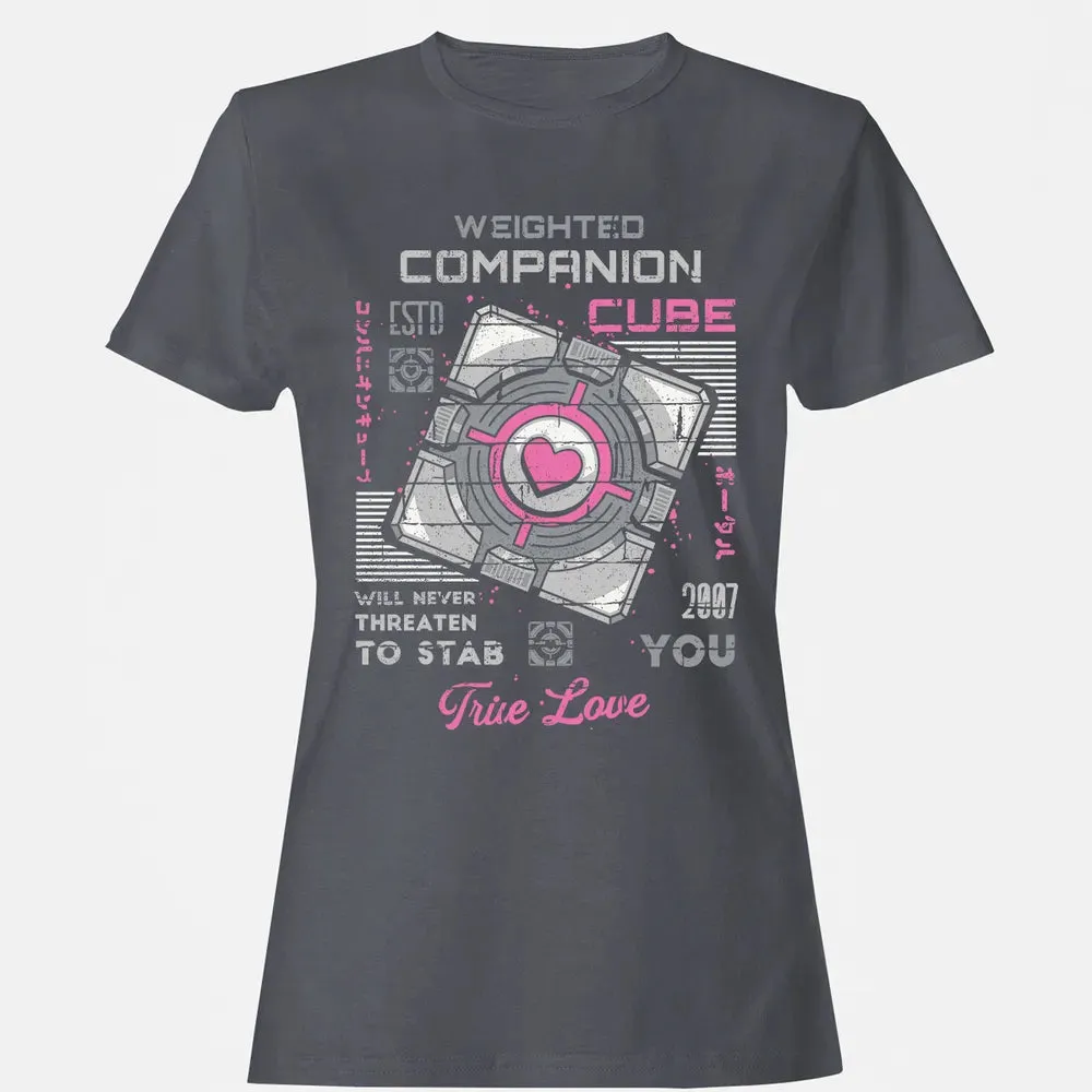 Weighted Companion Cube Women's T-shirt - 5