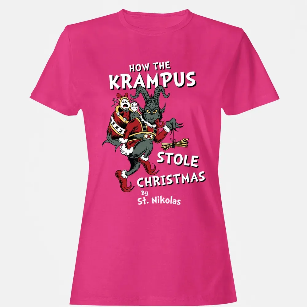 How the Krampus Stole Christmas Women's T-shirt - 6