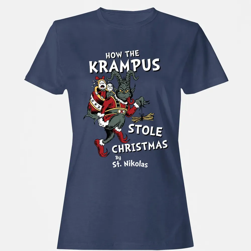 How the Krampus Stole Christmas Women's T-shirt - 10